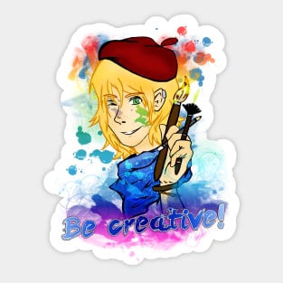 Be creative! Sticker